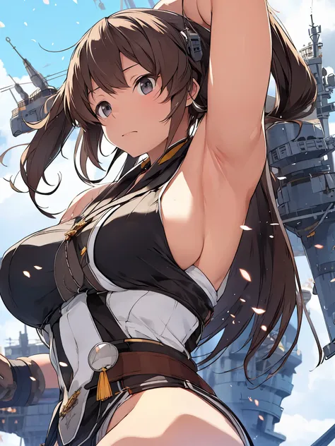 King Kong(KanColle),Show your armpits,