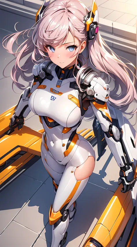 (masterpiece:1.0), (highest quality, super detailed:1.3), sharp focus, full color ,(photo-realistic:1.4),
(1girl, alone), (University days:1.0), shiny hair, shiny skin, exposed skin, sparkling eyes, (smile:1.0), casual suit, (White and orange clothes:0.7),...
