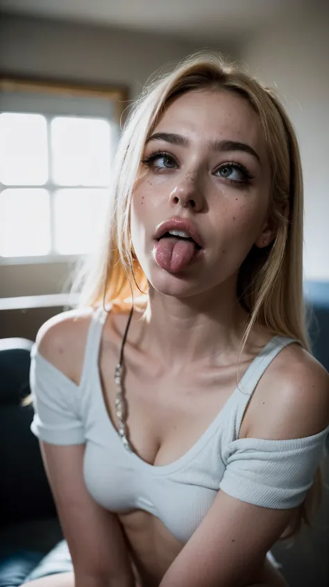 (ultra realistic),photo, high quality, аналоговая photoграфия ahegao , ((low lighting)) dark atmosphere, little light, ,portrait...