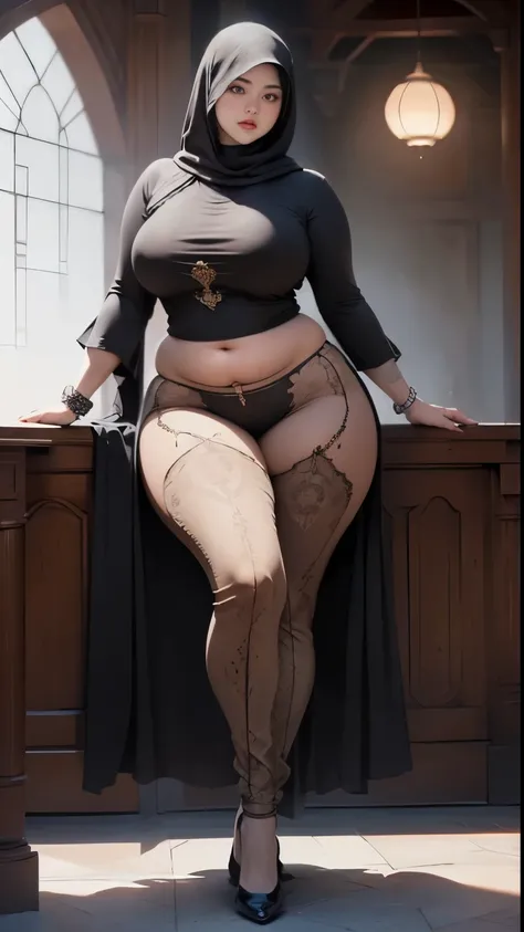 ((best quality)), ((masterpiece)), (detailed), perfect face, araffe woman thick and thight long pants posing for a picture, curvy model,, curvy hourglass figure, sexy longest hand t-shirt, thicc, beautiful full body shot, soft curvy shape, in a longest han...