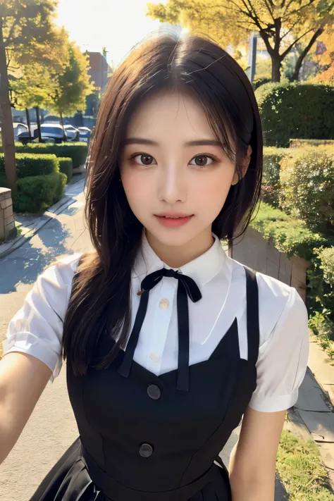 (masterpiece), (portrait), (beautiful), (beautiful), (Upper body), (high quality), (beautiful clothings), (Professional angle), (Rule of thirds), (feminine), (woman), (woman), (beautiful),(woman的な特徴), (21 years), alone, 1 woman, (attractive japanese), autu...