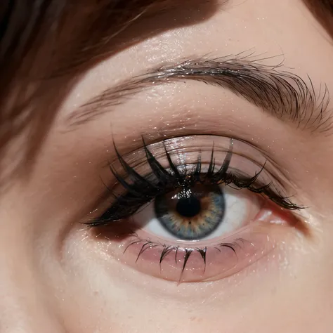 Eyes that are realistically expressed down to the eyelashes