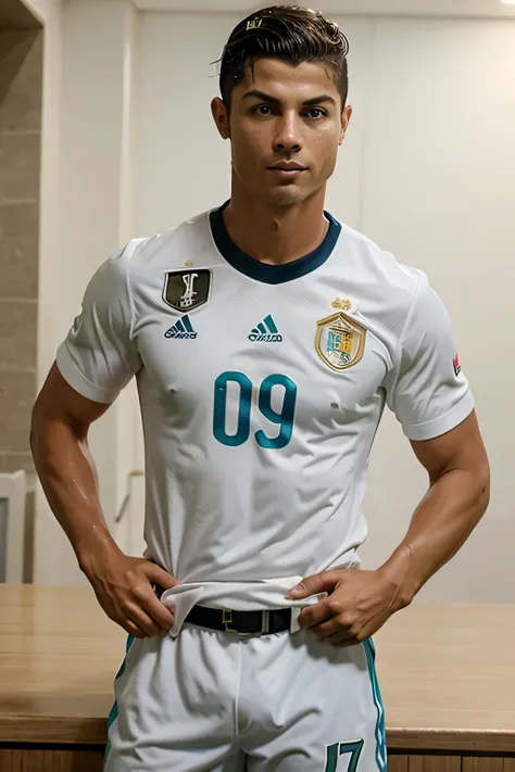 Cristiano ronaldo en el  junior de barranquilla 