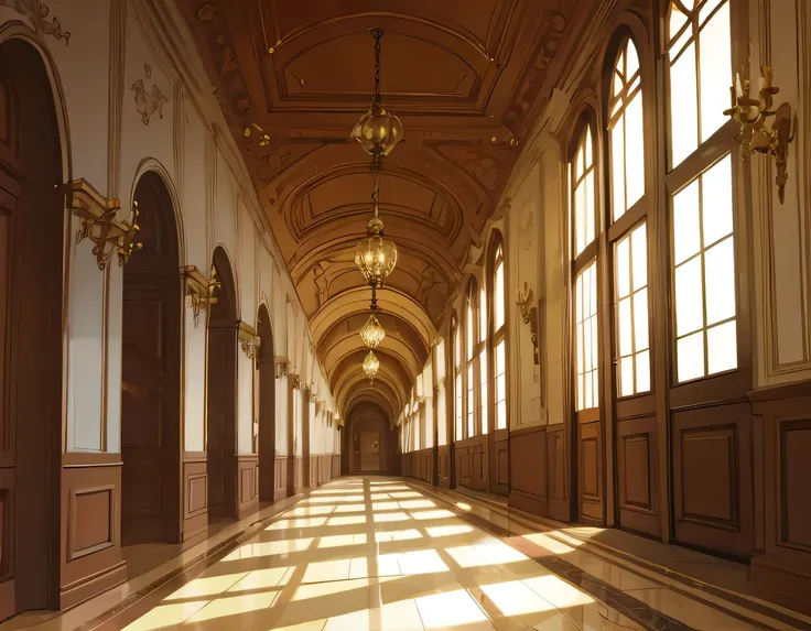 Hallway inside the palace