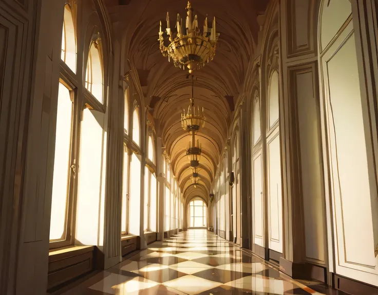 Hallway inside the palace