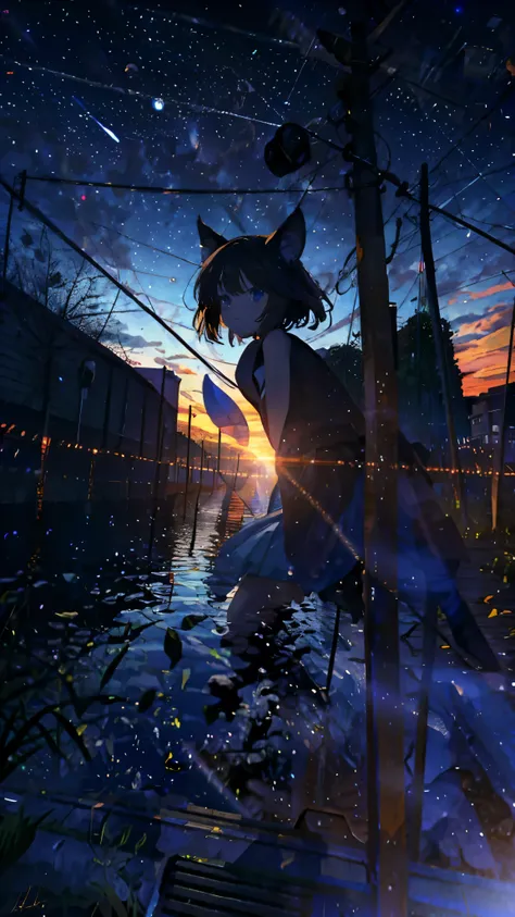 fox ears, fox tail, beautiful_hair,odd number_eye,beautiful_eyes,iris,1_beautiful_girl,cute_face,beautiful_face,beautiful,highes...