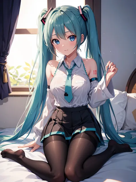 (1 girl),(high quality), (high resolution), (extremely detailed), (8k),(focus on lower body),(cg),(hatsune miku)、gravure idol、ma...