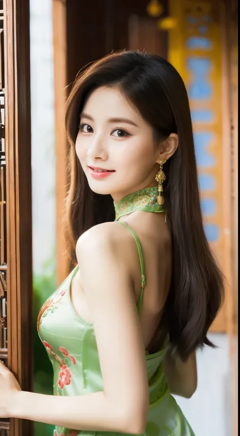 ulzzang-6500-v1.1,(Masterpiece, BestQuality:1.3),(Top image quality,8K:1.3),Realistic high-quality photos,top-quality,Real, Photorealistic, 8K, japanese, Delicate beautiful girl，Very nice atmosphere with sparkling eyes，20yo, Attractive eyes and moist lips，...