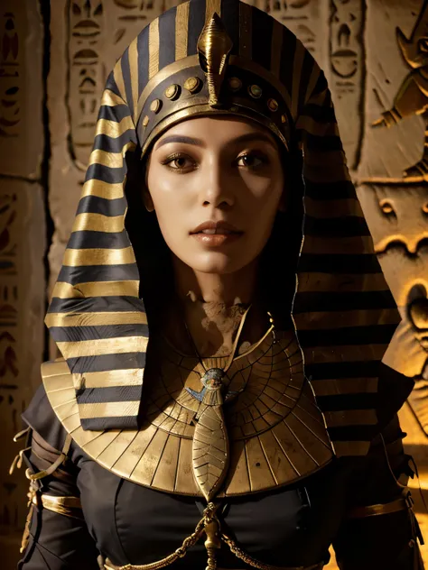 Egyptian Pharaoh mummy goddess in mummy wrapping, beautiful model, young gorgeous women, mummified, storm Egyptian god, wind Egyptian god, Nyarlathotep, an undead desert lich pharaoh, portrait of a scorpion goddess, photo of ghost of Anubis, eldritch godde...