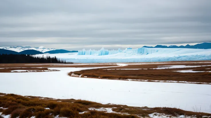 frozen terrain
