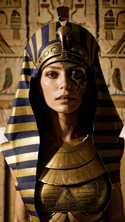 Egyptian Pharaoh mummy goddess in mummy wrapping, beautiful model, young gorgeous women, mummified, storm Egyptian god, wind Egyptian god, Nyarlathotep, an undead desert lich pharaoh, portrait of a scorpion goddess, photo of ghost of Anubis, eldritch godde...