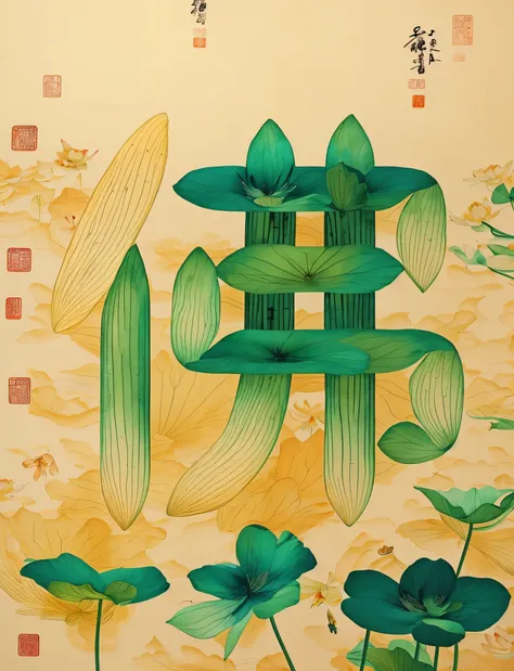 The Chinese characters for the word "Buddha" in the photo, title 汉子,Buddha statue,beautiful slender fingers,holding lotus flowers,,Butterfly,contour,Line art,Minimalist Chinese ink painting,