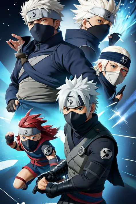 Crie o Kakashi sensei fofinho