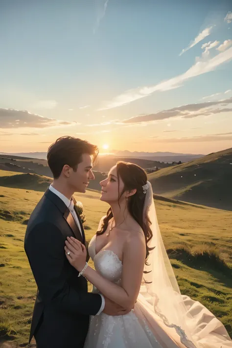 Capture the enchanting tale of loves triumph in a heartwarming wedding video, elegantly weaving together candid moments and posed shots that echo the profound connection between the lovely couple. Framed within the breathtaking landscape, this visual narra...