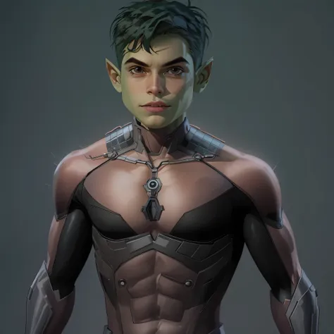 full body image, dc comics, beast boy, photo-realistic, young, skinny, octane render, unreal engine, ultra-realistic, super ultr...