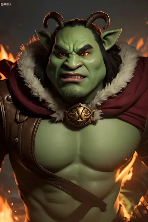 Ogre mage from Dota 2
