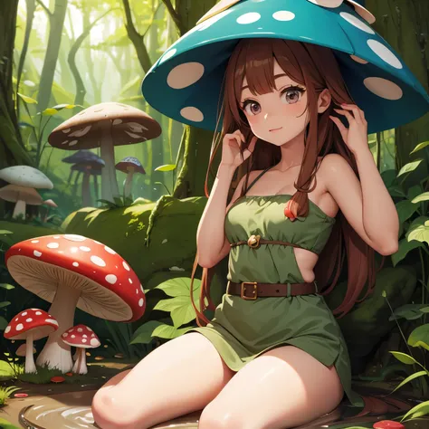 Mushroom girl