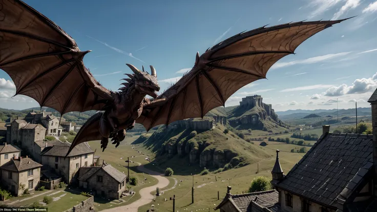 In this story, a wyvern terrorizes a kingdom, wreaking havoc on villages and countryside. Its fearsome appearance, with a scaled body, bat-like wings, and a long, barbed tail, strikes fear into the hearts of the people. The wyvern is said to breathe fire, ...