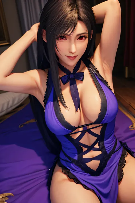 (highest quality:1.4) ,unreal engine,masterpiece, super resolution,(realistic: 1.3),(Liar:1.4),vagina,sex,highest quality, Raise the hand,very delicate and beautiful, High resolution,kissing face,NSFW, 1 girl, Tifa_lock heart, smile, black hair, long hair,...