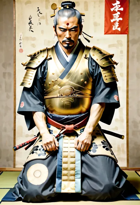 Japanese，kneel，Daimyo，shogunate，loyalty，obey，sacrifice，dedication，warrior