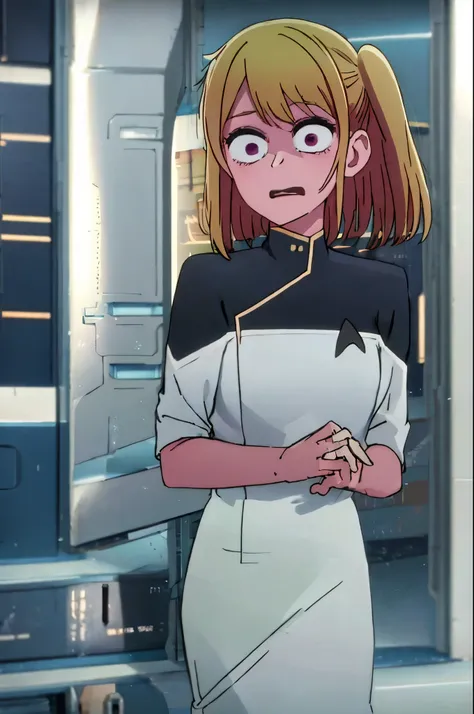 Hoshino Ruby sttldunf uniform constricted pupils