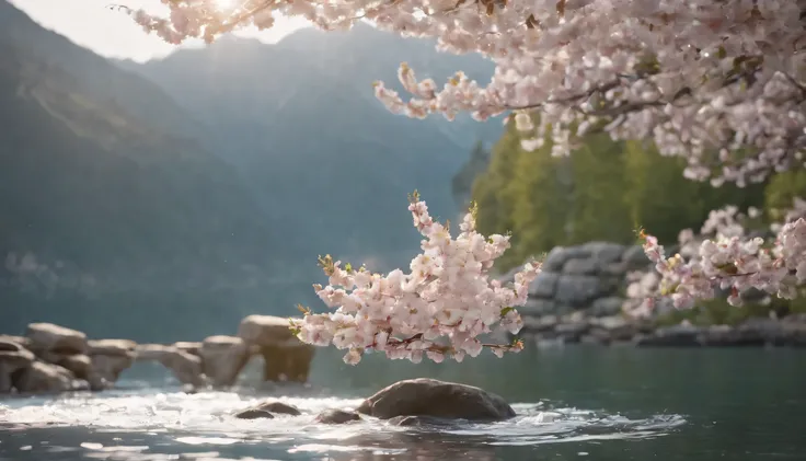 (Highly detailed CG Unity 8k wallpaper、masterpiece、highest quality、Super detailed)、(best lighting、best shadow、very delicate and beautiful)、highest quality、8k、Detailed facial depiction、masterpiece、highest quality、clear image quality、
Photo of cherry blossom...