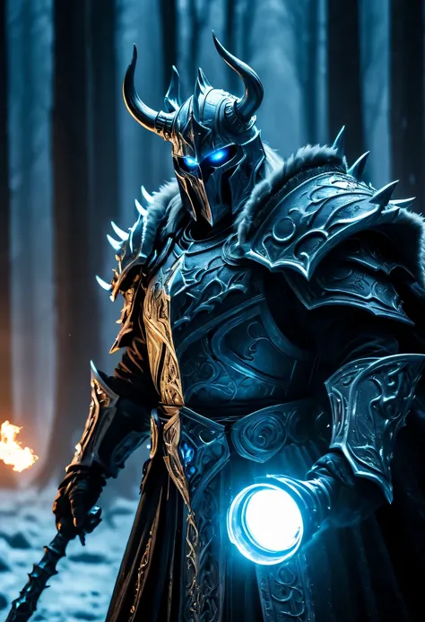 Demon World,lich king,magic movie lens,(movie light,Professional photography:1.5),magic movie scene,Magic movie special effects,Magical movie atmosphere,amazing movie effects,action movie clip,action movie scene,action movie special effects,action movie at...