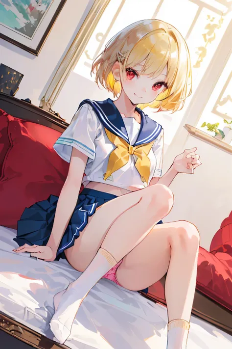 (((1girl))), ((best quality)), ((masterpiece)), ((ultra-detailed)), (illustration), (detailed light), (an extremely delicate and beautiful), (beautiful detailed eyes), (sunlight), ((extremely light)),  ((extremely clothes)), (((hyper detail))),(((((front l...