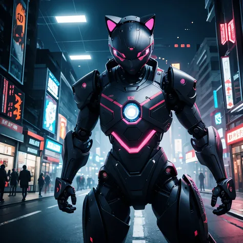 Robot Cat、cyber punk