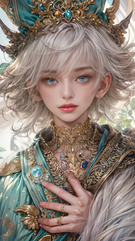 (absurdres, highres, ultra detailed, hdr), masterpiece, intricate details,best quality close-up picture of a character from tear...