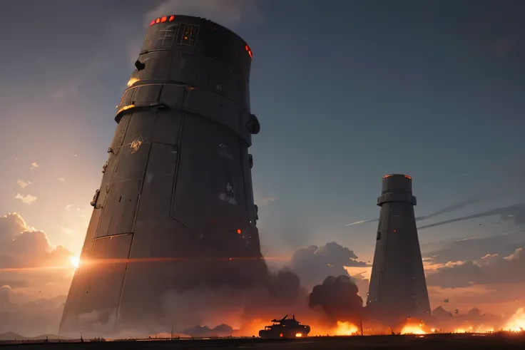 Em uma realidade alternativa, dystopian future, humanity faced its greatest threat when a nuclear warhead, originally destined for destruction during a long-forgotten war, desviou-se de seu curso programado e caiu inesperadamente na Terra.