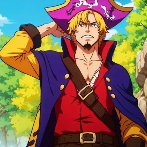 A pirate man 