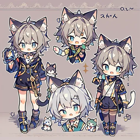 Cat ear，juvenile，individual，doll