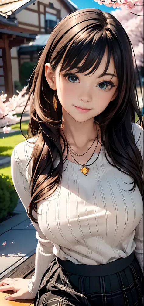 ((table top, highest quality, High resolution, nffsw, perfect pixel, Depth of written boundary, 4k, nffsw, nffsw))), 1 girl, single, alone, beautiful anime girl, beautiful art style, anime character, ((long hair, bangs, brown hair)), ((green eyes:1.4, roun...