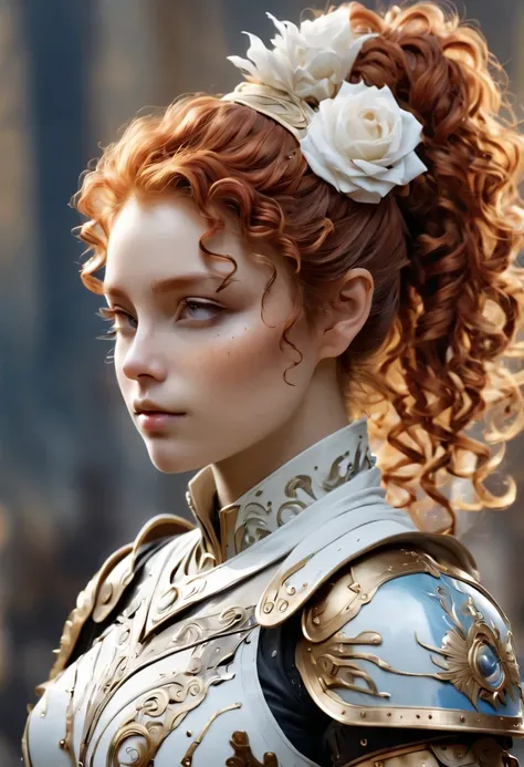 (8k, original photo, best quality, masterpiece:1.2), (actual, photo-actual:1.4), (Very detailed CG unified 8k wallpaper), a complete body (rogue:1.1) woman wearing gold jewelry (leather armor:1.3), Sew worn armor, (Very detailed:1.5), gold and (white:1.5),...