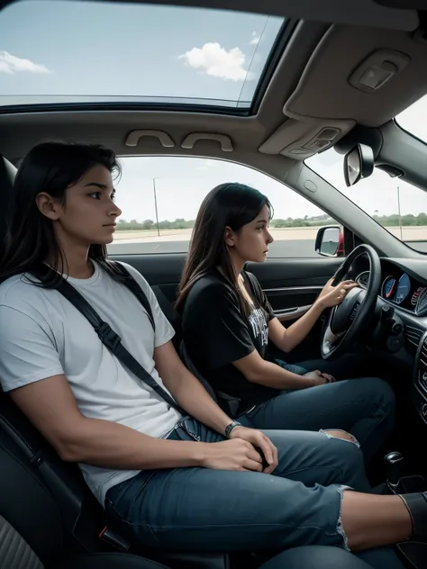 I was driving across country with my mom and sister when I was 16 and my sister was 20. It was late, but we were well rested still and alert. We were driving along an interstate and needed gas and a bathroom break, so we stopped at the only rest stop in 20...