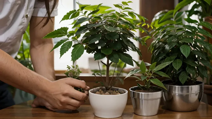 Imagem ((sem pessoas)) de Plantas medicinais [Espinheira santa]
