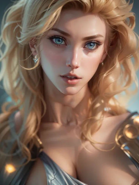 long blond hair woman in purple dress, elegant glamorous cosplay, glamorous cosplay, money, blonde hair princess, money as a super villain, gorgeous cosplay, alexa grace, Epic battle fantasy Natalie, blonde hair with pigtails, Anna Nikonova、Also known as N...