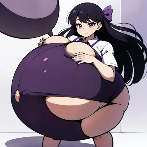 Hair Bow, black hair,Big Baby Bump pregnant, Purple school uniform, Big , nipple, cum, Big Black Balloons,16 years girl, Big pregnant Belly, Big Pregnant girl, Largest Belly of Pregnant, Huge Pregnancy, background hotel room,Huge 9 months Pregnancy Belly, ...