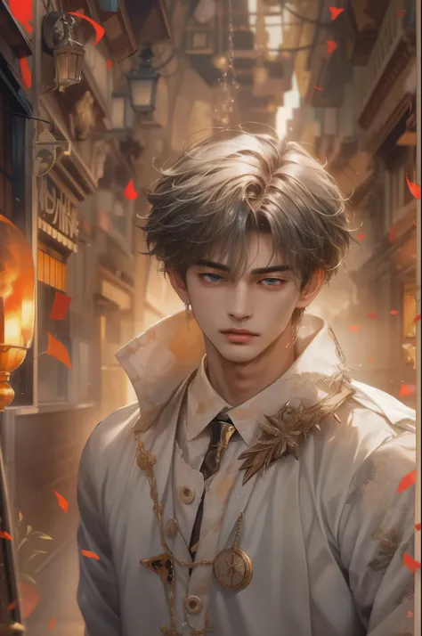 (absurdres, highres, ultra detailed, HDR), masterpiece, best quality, Netflix series Singles Inferno character, handsome young boy, short hair, korean handsome face, anime eyes, detailed interior, detailed character