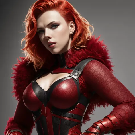 (papel de parede 8k extremamente detalhado), An average photo of Scarlett Johansson necromancer, intrincado, alto detalhe, Dramatic