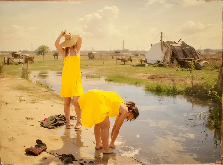 Summer day, women 