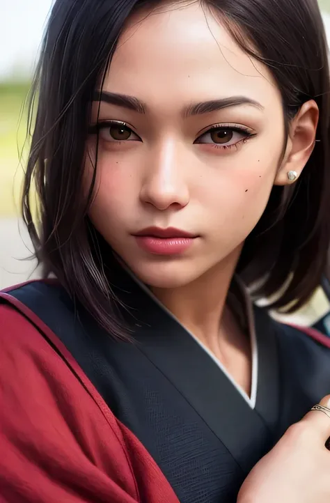 (masterpiece, highest quality:1), (realistic:1.2), light, written boundary depth, (detailed face, face focus:1), game CG, Super detailed, 8k, intricate details, hiqcg,

1 girl, alone,anime, looking at the viewer, kunoichi, 15 years old, full body image, ni...