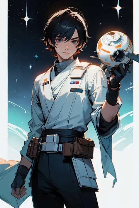 star wars, alien, star wars outfit, young male,
