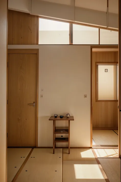 (((realistic photography))),, interior in Japanese minimalism style