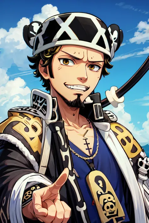 ((best quality)), ((trafalgar law))