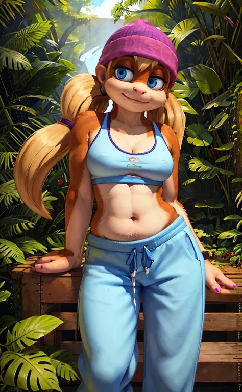 [Tiny Kong], [Uploaded to e621.net; (Pixelsketcher), (wamudrawasterpiece)), ((HD)), ((high res)), ((solo portrait)), ((waist-up)), ((front view)), ((furry; anthro)), ((detailed fur)), ((detailed shading)), ((beautiful render art)), ((intricate details)), {...