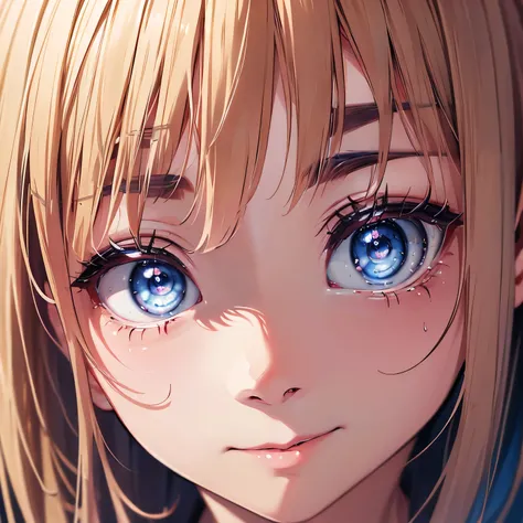 Kobeni high quality, best quality, photo-realistic, raw-photo, realistic, ultra realistic 8k cg, ultra-detailed, High definition, masterpiece, 1girl, long hair, blonde hair, blue eyes, detaile face and eyes, close-up, intricate details, detailed texture, f...