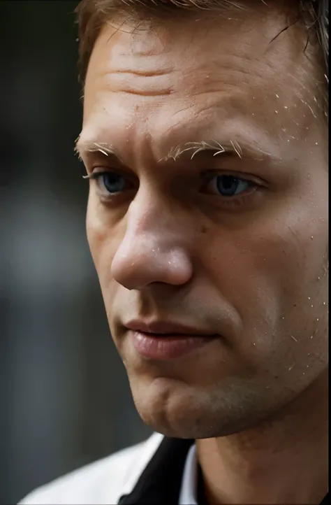 aleskei navalny, closeup