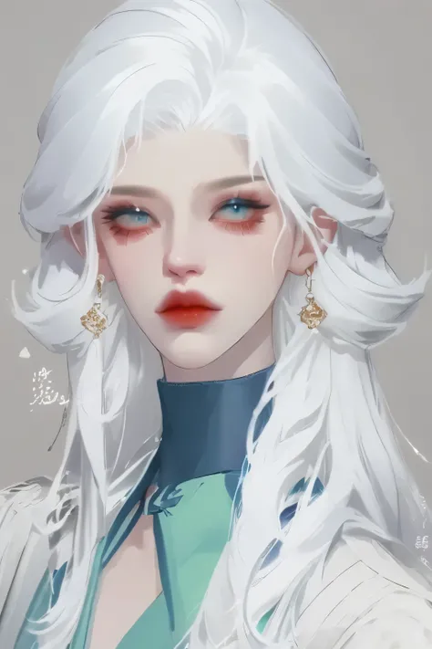 a white hair、Close-up of woman wearing white mask, beautiful figure painting, guweiz, guweiz style artwork, White-haired God, author：Yang Jie, Epic and beautiful character art, Stunning character art, author：Fan Qi, by Wuzhun Shifan, guweiz on pixiv artsta...